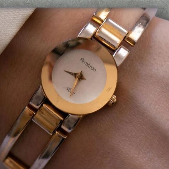 Armitron Accessories - Armitron Women's Gold and Silver Watch